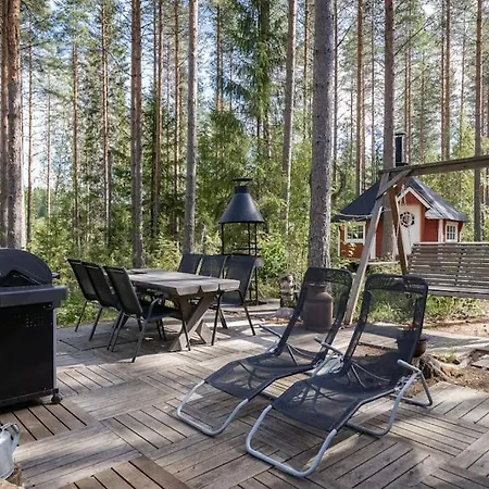 Alpstuga Traditional With Hot Tub